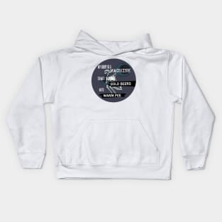 My Body Is A Machine Meme Kids Hoodie